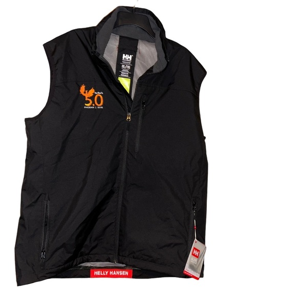 New Helly Hansen Men's Crew Sailing Vest/Gilet black Size 2X XXL waterproof - Picture 1 of 5